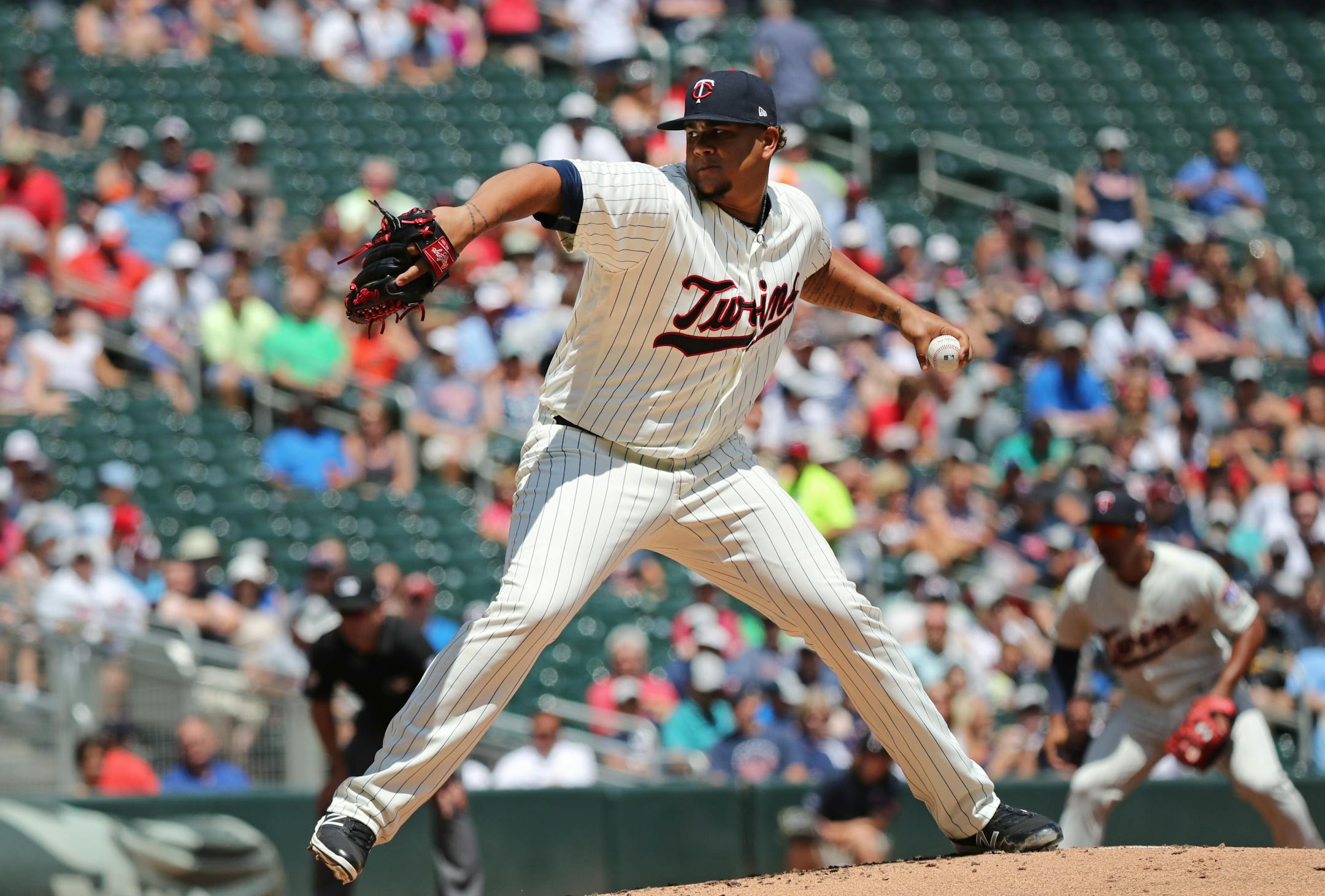 It'll be up to Twins lefthander Adalberto Mejia to try to get Aaron Judge and his Yankee teammates out in the first of a three-game series at Target Field on Monday night.