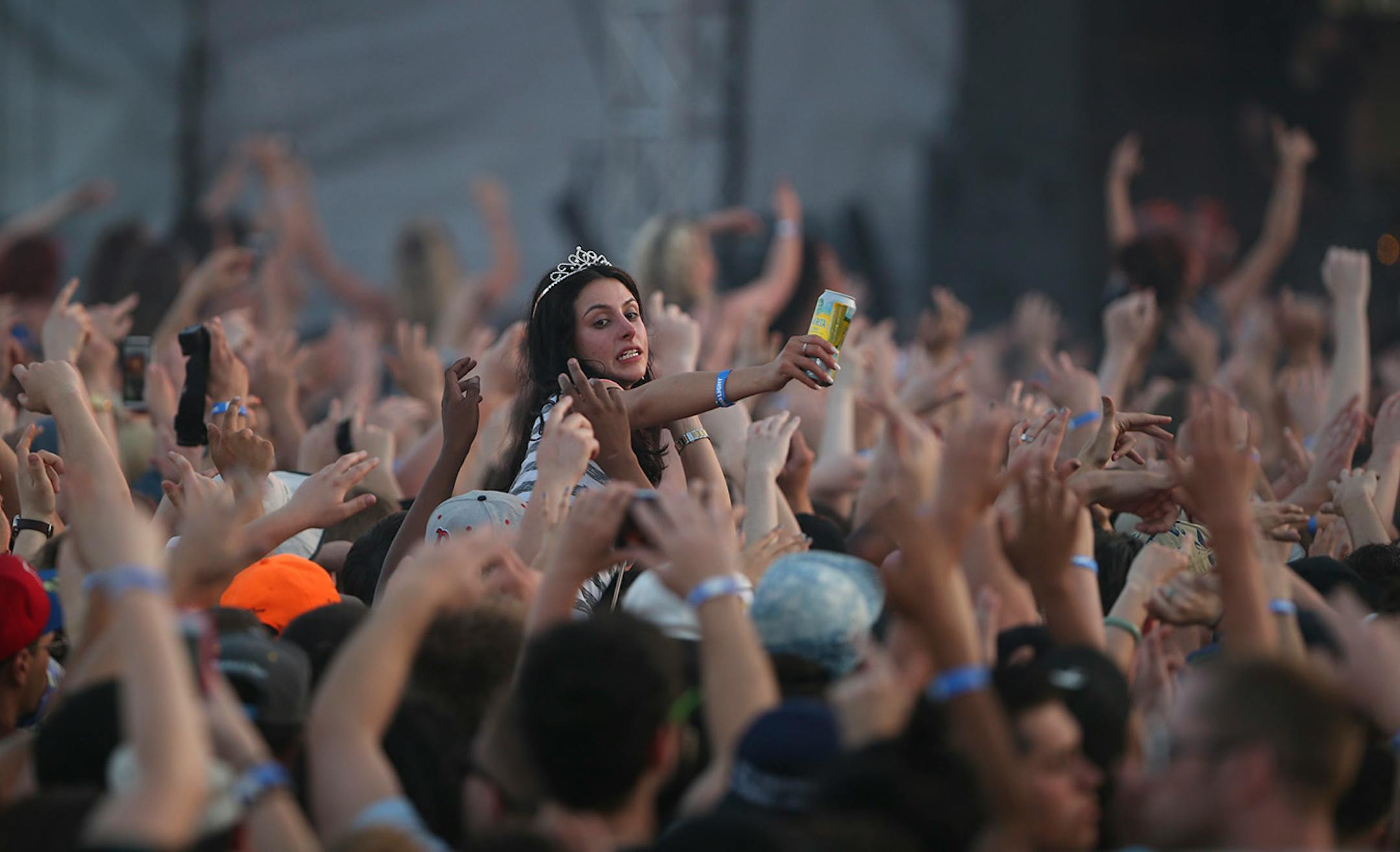 Fans reacted to A$AP Rocky as he closed out Soundset 2016 on the Main Stage Sunday night.