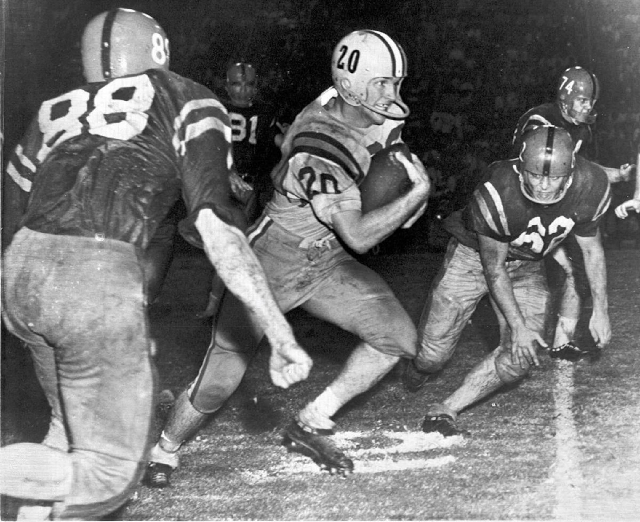 Billy Cannon's famous punt return in 1959.