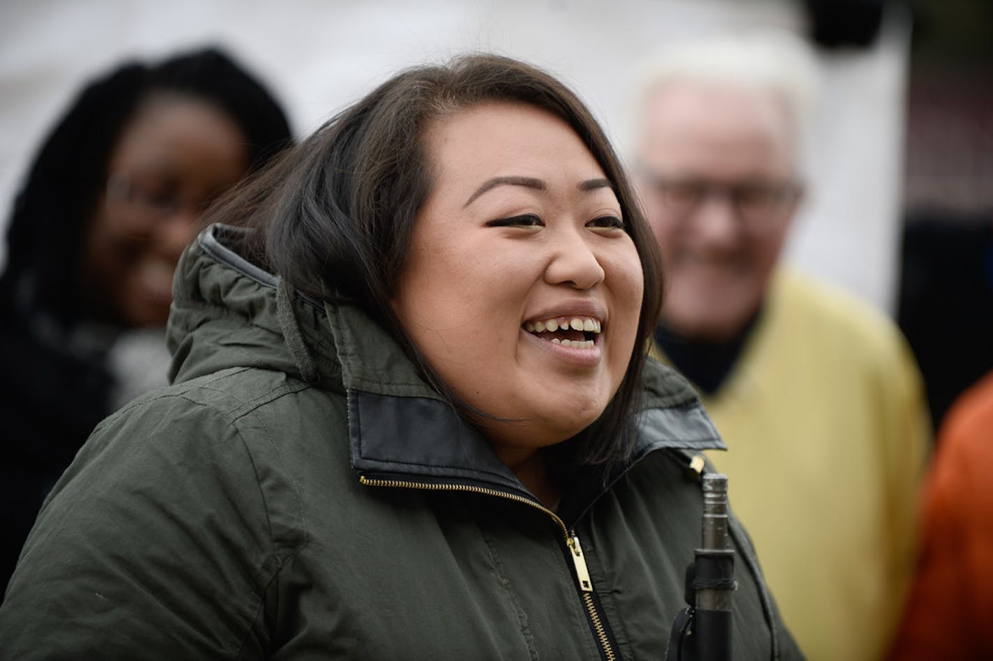 School board member Marny Xiong, seen at an event in 2017, died June 7 of COVID-19.