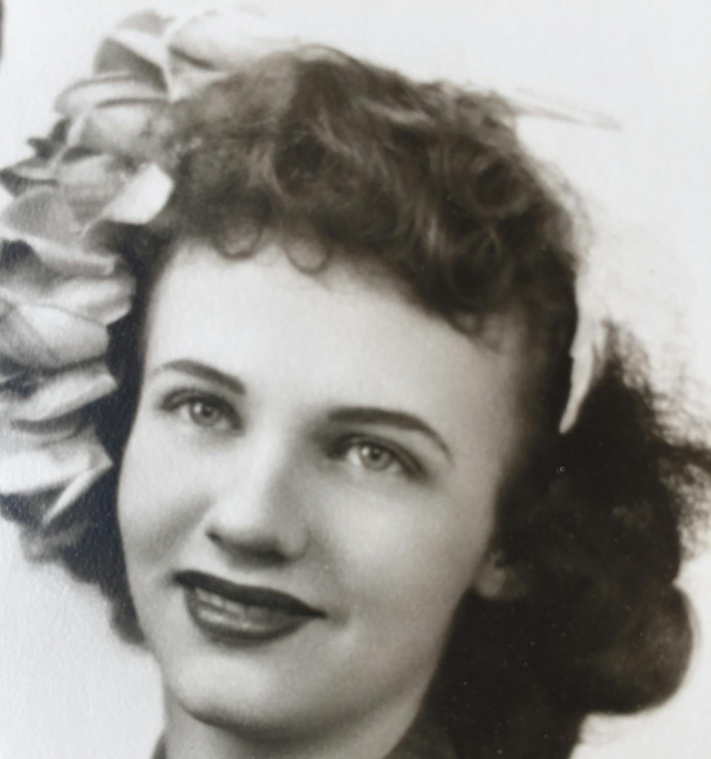 Dolores Bulinski as a young woman