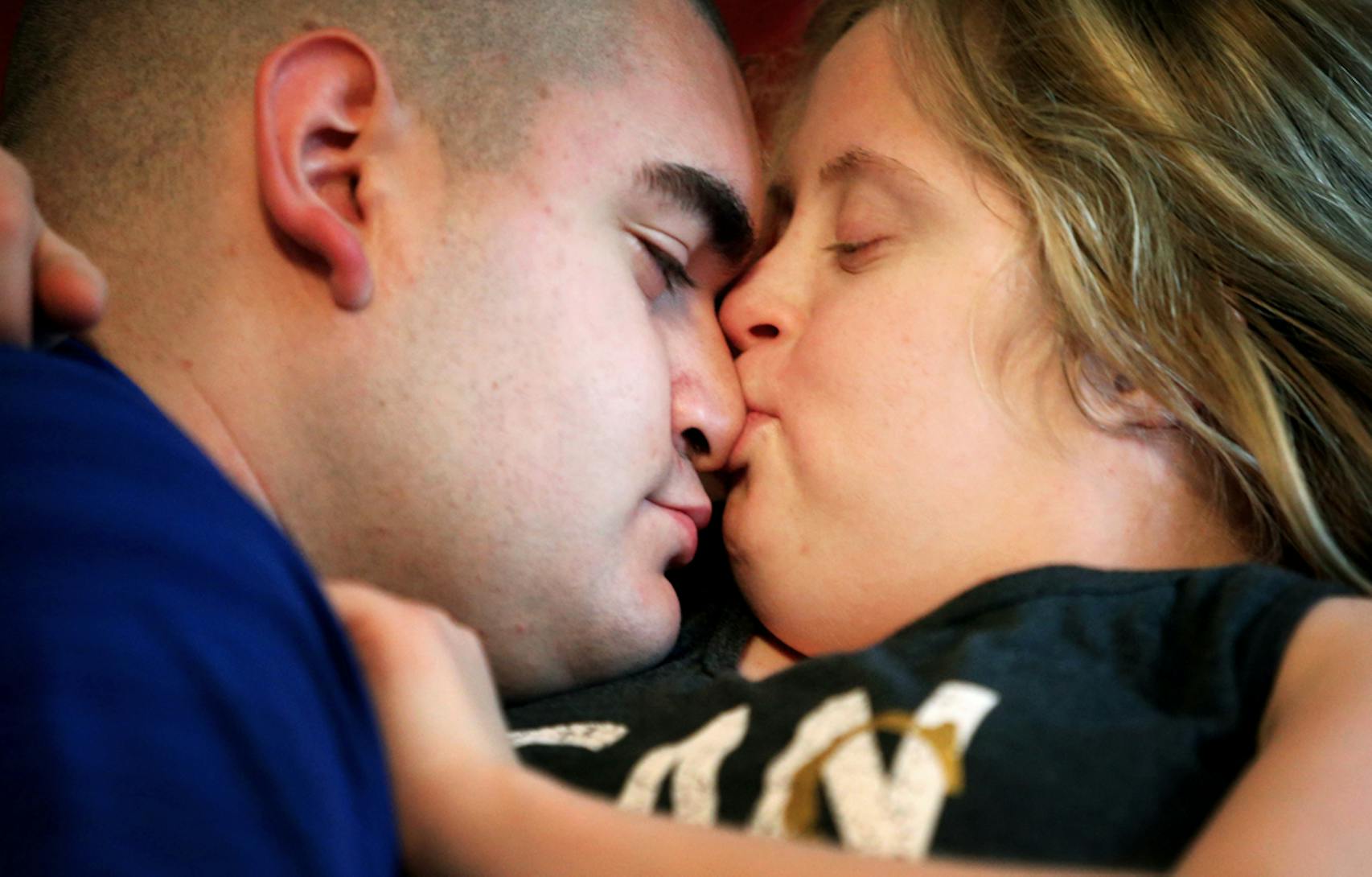 Rachel Larson, 21, and Nicholas Hamilton, 24, who have developmental disabilities, have been dating about a year, and both have the support of their families. Romance sometimes seems impossible to Minnesotans with disabilities.