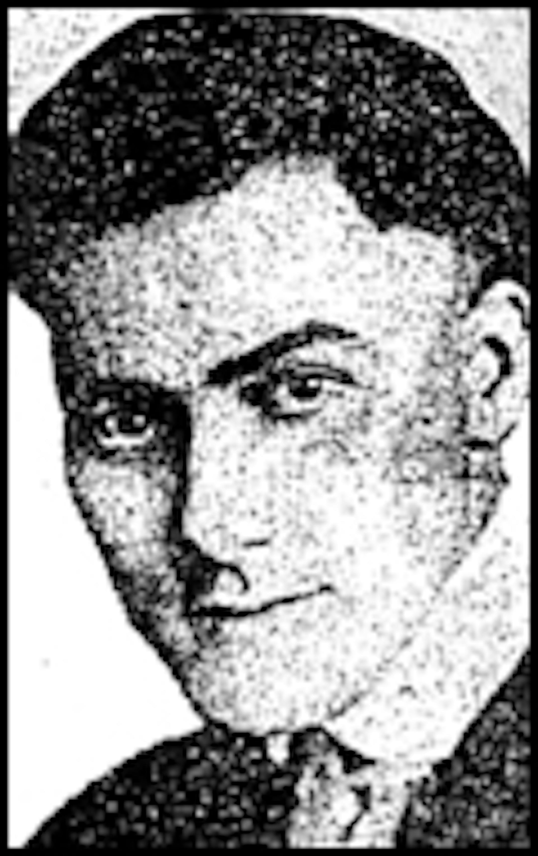 Howard Rebeck, suitor of Margaret Corcoran, both of Minneapolis, 1920