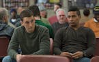 Miles Teller and Beulah Koale in "Thank You For Your Service." (Francois Duhamel/Universal Pictures) ORG XMIT: 1214308