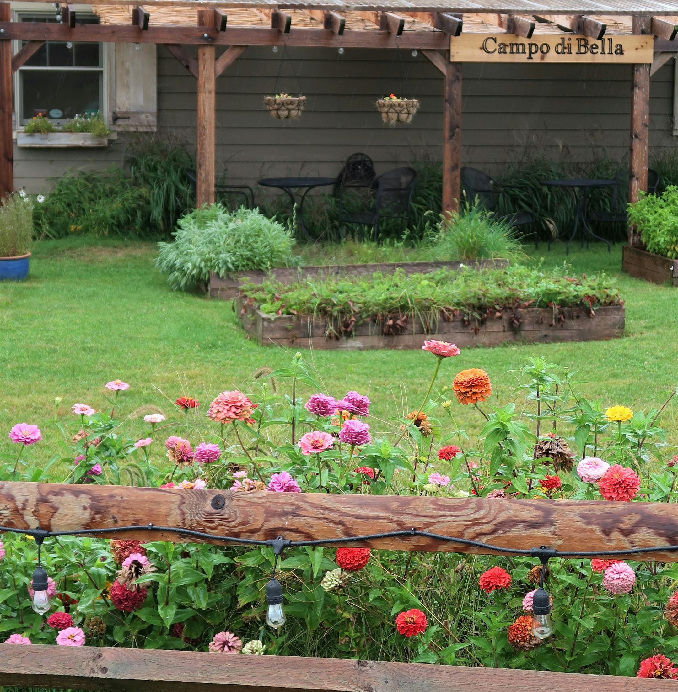 Caption and credit:
Campo di Bella, in Mt. Horeb, Wisc., is an Italian-style Agriturismo that Minnesotans can drive to. Photo by Eric Dregni, special to the Star Tribune Budget number and slug: 1007875721 AGROTR040719