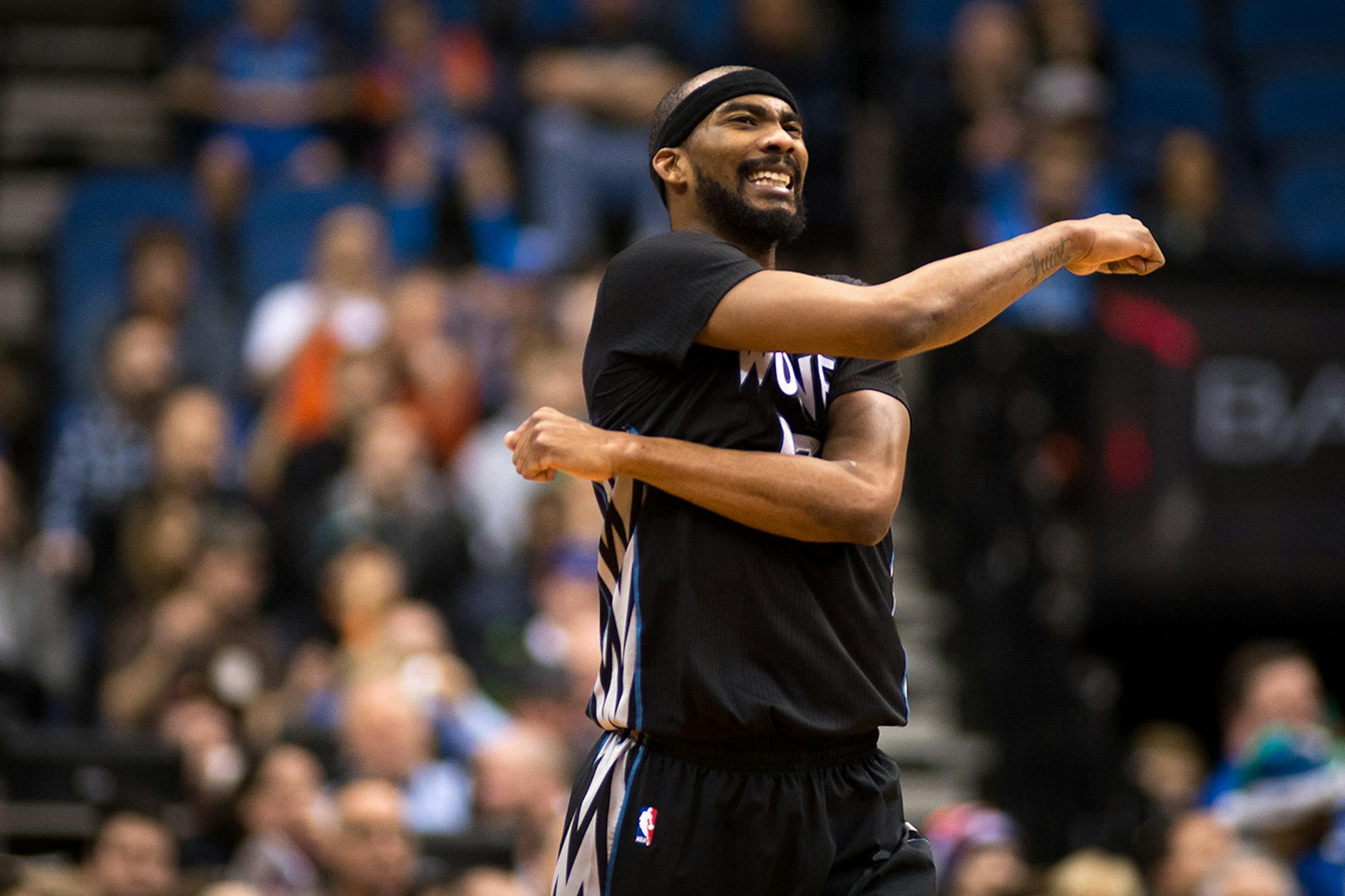 Corey Brewer was traded by the Wolves to Houston on Friday.