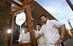 TOM WALLACE � twallace@startribune.com Assign# 00006737A slug_rn0219 Date: Feb 8, 2009 Caf� Levain on 48th and Chicago. The chef team from left is