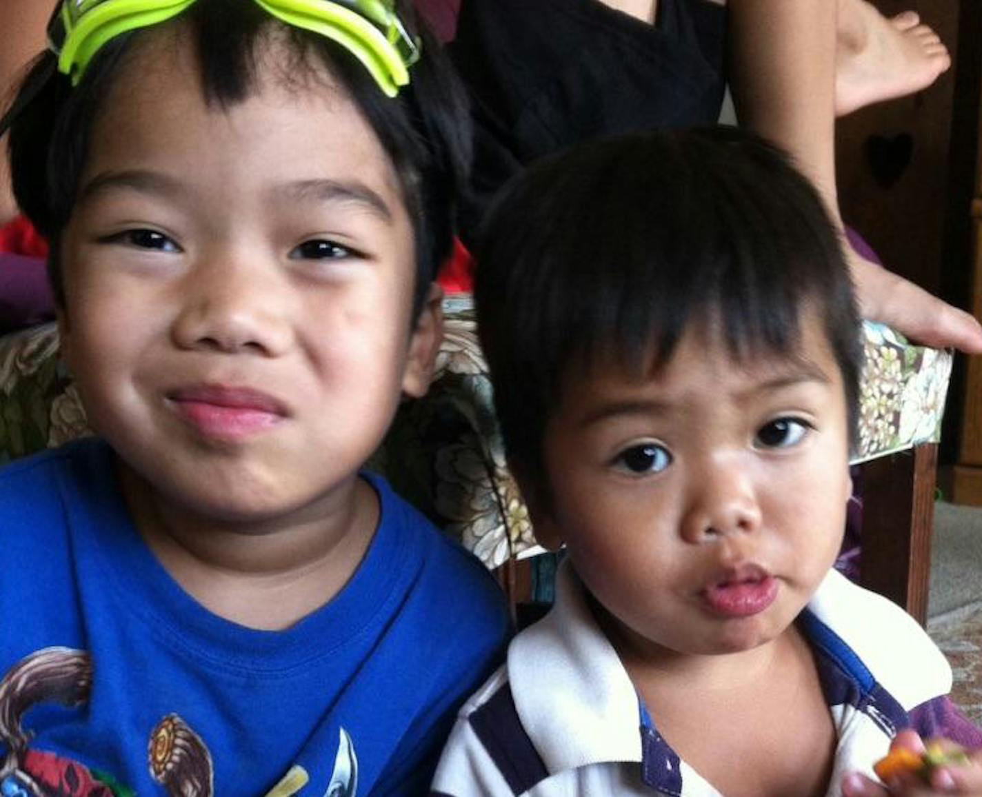 Alexander, 5, and Eric, 2, died in a house fire in St. Paul late Tuesday, Oct. 13, 2015. Photo provided by family. ORG XMIT: MIN1510141336160204