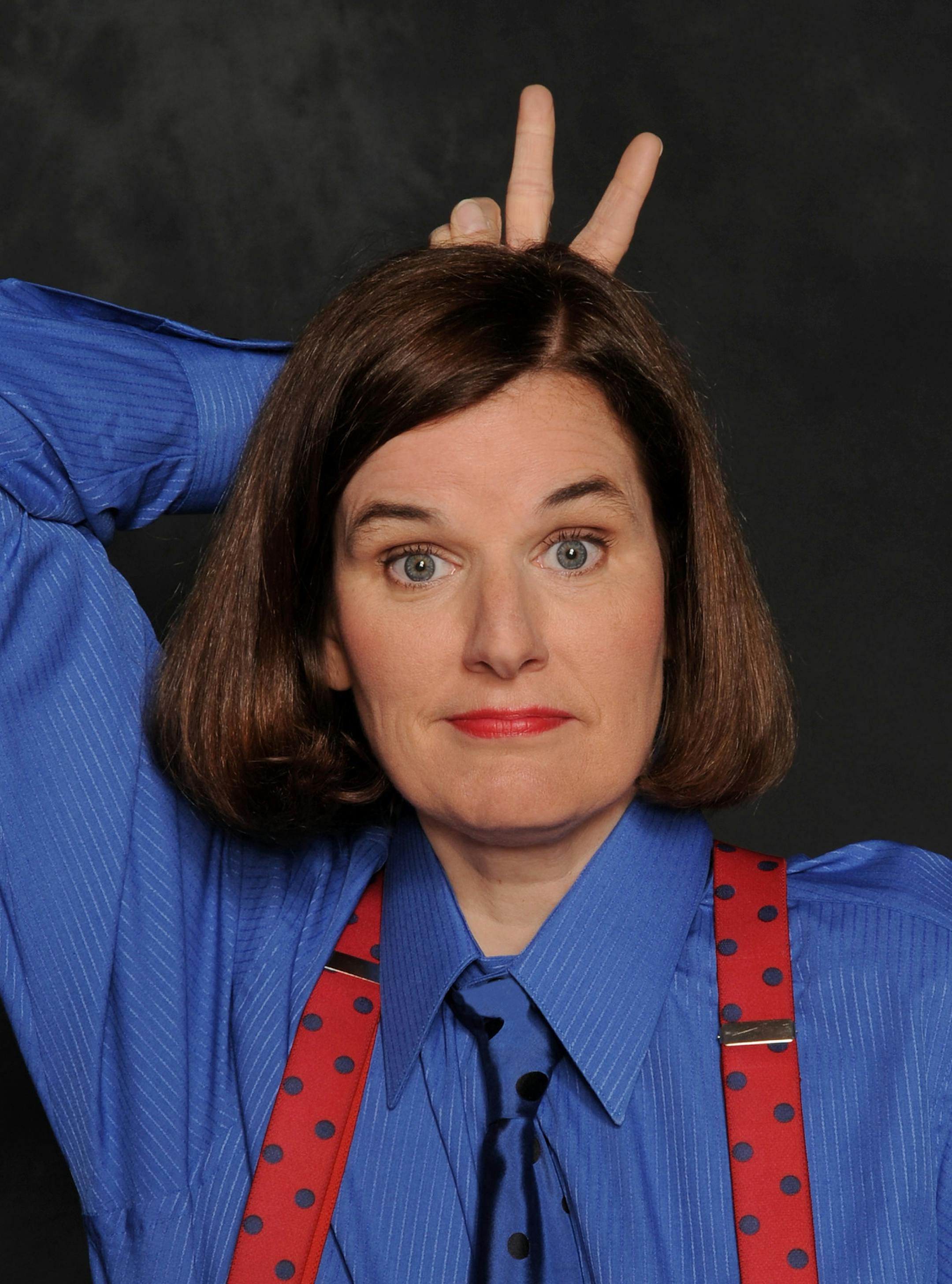 PASADENA, CA - MAY 22: Paula Poundstone poses for photographer Michael Schwartz in an exclusive portrait session at the Ice House on May 22, 2008 in Pasadena, California (Photo by Michael Schwartz/WireImage) *** Local Caption *** Paula Poundstone