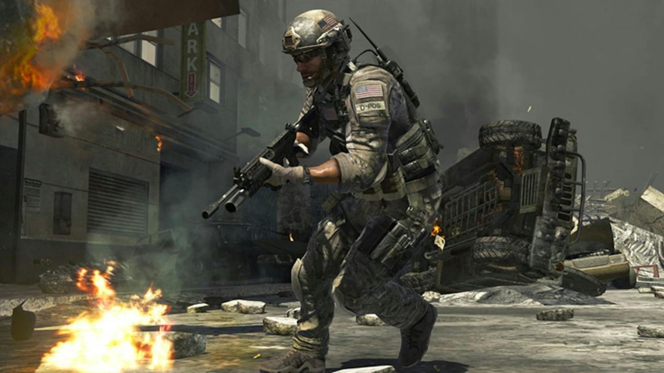 In this screen shot provided by Activision, "Call of Duty: Modern Warfare 3," the upcoming installment of the popular shooter series, is shown. The latest "Call of Duty" video game generated $400 million in sales in its first 24 hours in stores, breaking its own record set this time last year.