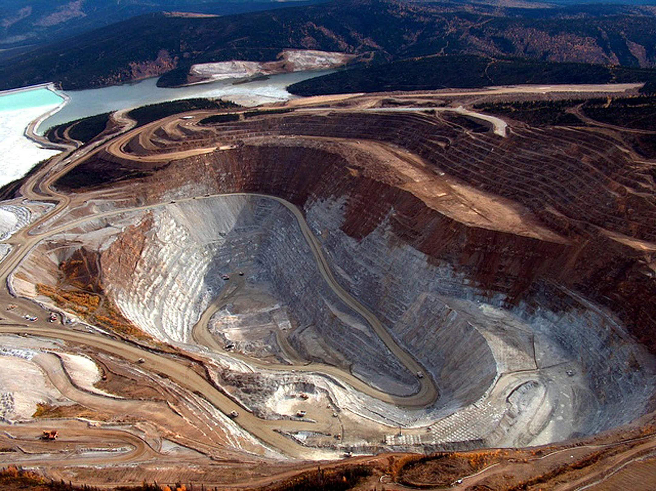 This September 2005 file photo provided by Fairbanks Gold Mining, Inc. shows mining at the Fort Knox Mine, which is currently the largest operating gold mine in Alaska. A new study based on observations from space suggests the gold on Earth came from colliding dead stars in a cataclysmic event that occurred long ago. The research by the Harvard-Smithsonian Center for Astrophysics will appear in a future issue of the Astrophysical Journal Letters.