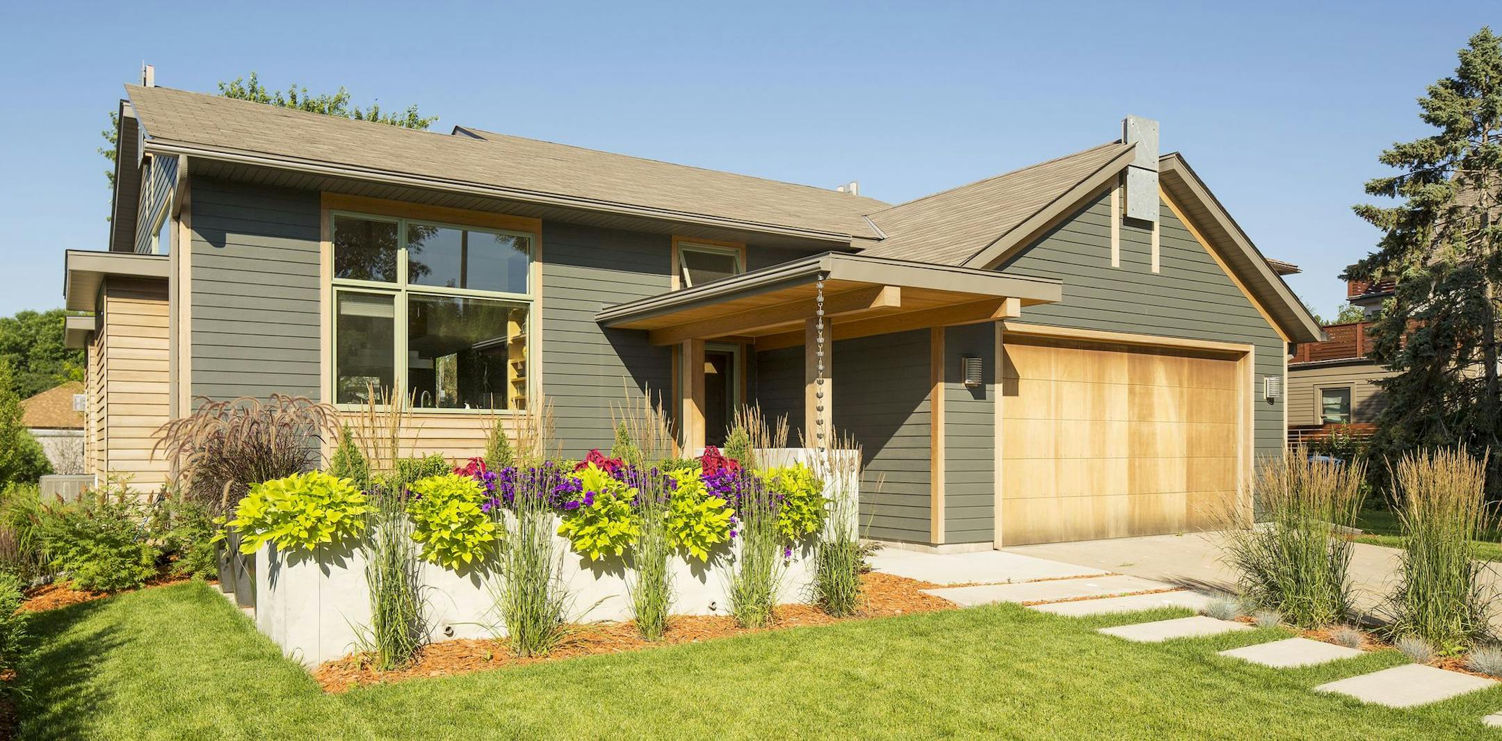 Sept. Home of the Month - How to make a dark, dated 1990s split-level tract home in northeast Mpls. bright, open and liveable by Eric Odor of SALA Architects. Credit Troy Thies