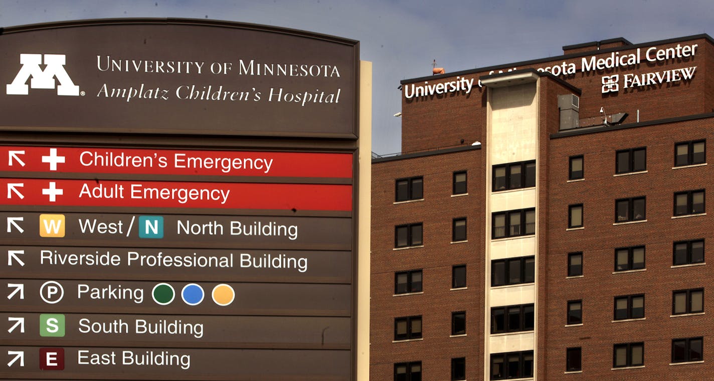 University of Minnesota Medical Center, Fairview.