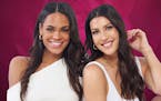 Former “Bachelorette” stars Michelle Young and Becca Kufrin are co-hosts of the new podcast, “Bachelor Happy Hour.”