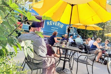 Reverie Mobile Kitchen serves vegan food.