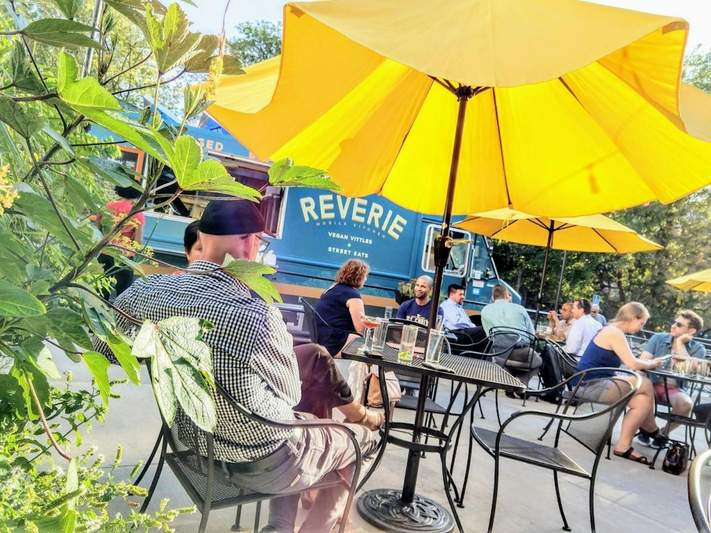 Reverie Mobile Kitchen serves vegan food.