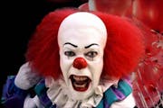 Tim Curry as Pennywise in &#x201c;Stephen King&#x2019;s It.&#x201d;