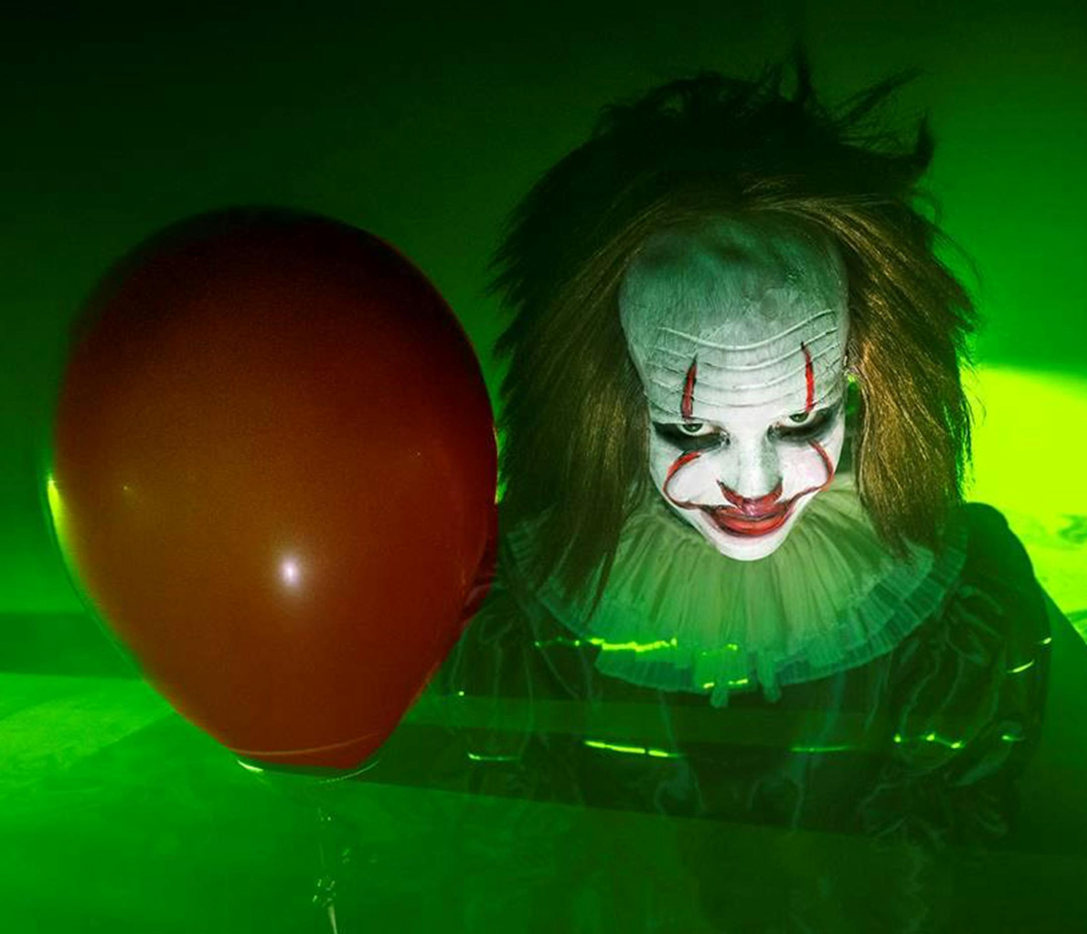 Provided
Clown at Trail of Terror in Shakopee.