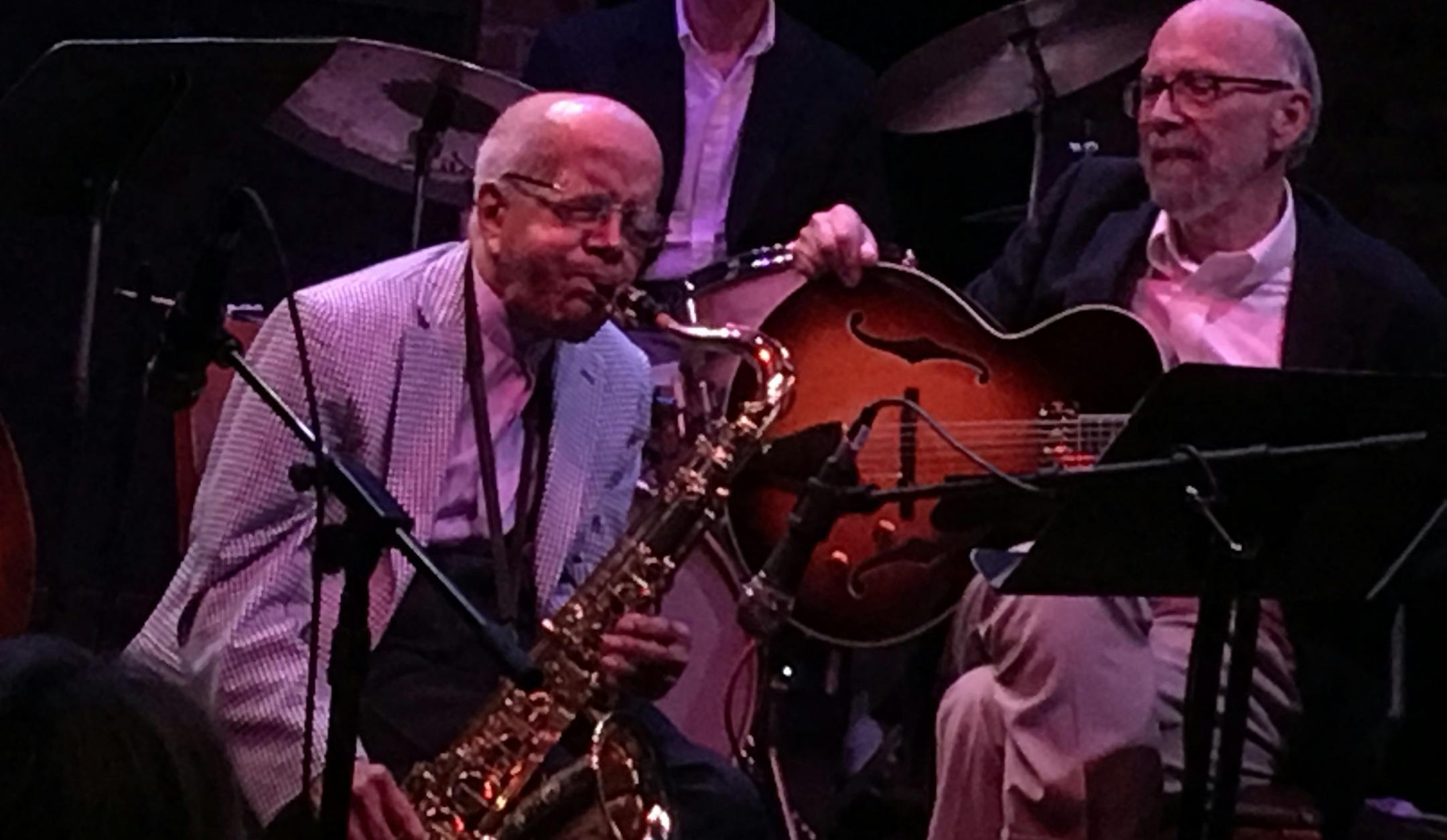 Saxophonist Irv Williams