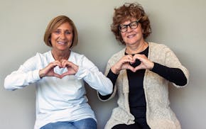 Char Cohodes (left) and Freddie Weisberg offer pro-bono matchmaking services for Jewish singles 65+.