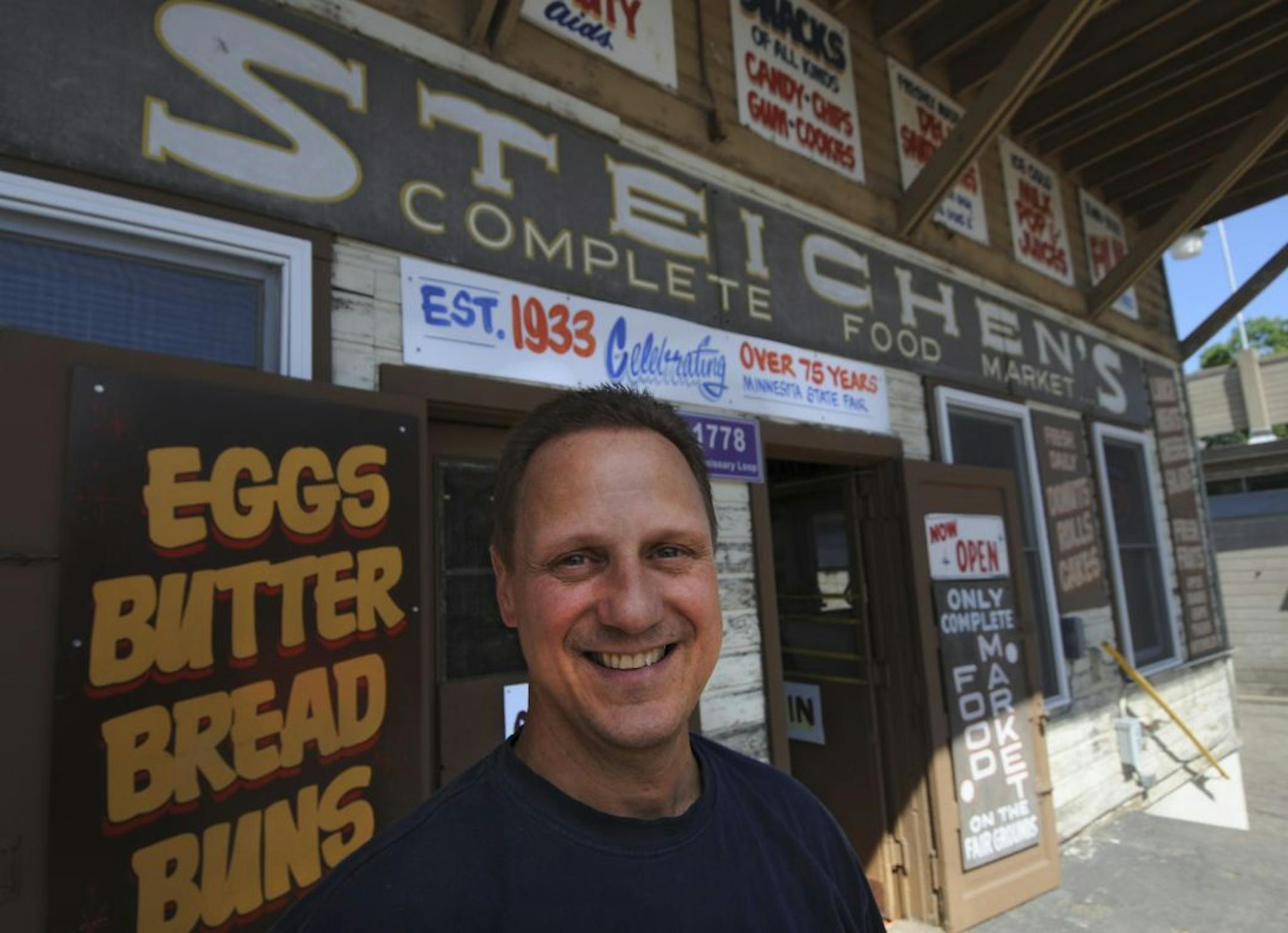 Jim Steichen has carried on a family tradition that began in 1933: running a convenience store at the State Fair.