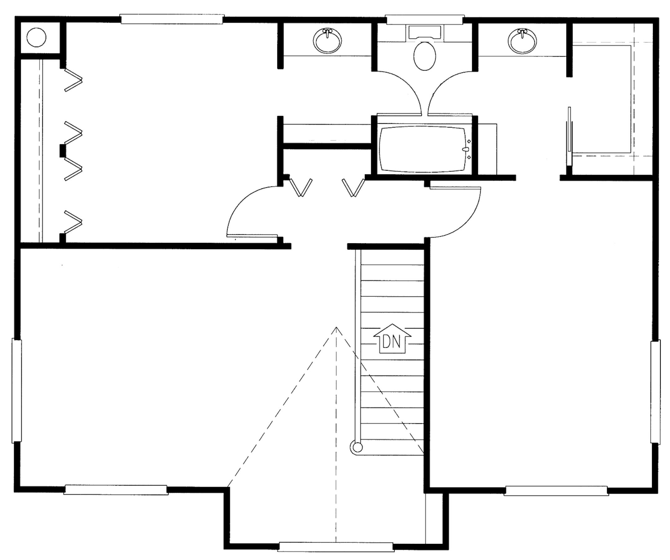 Homeplan D 167 D, second floor