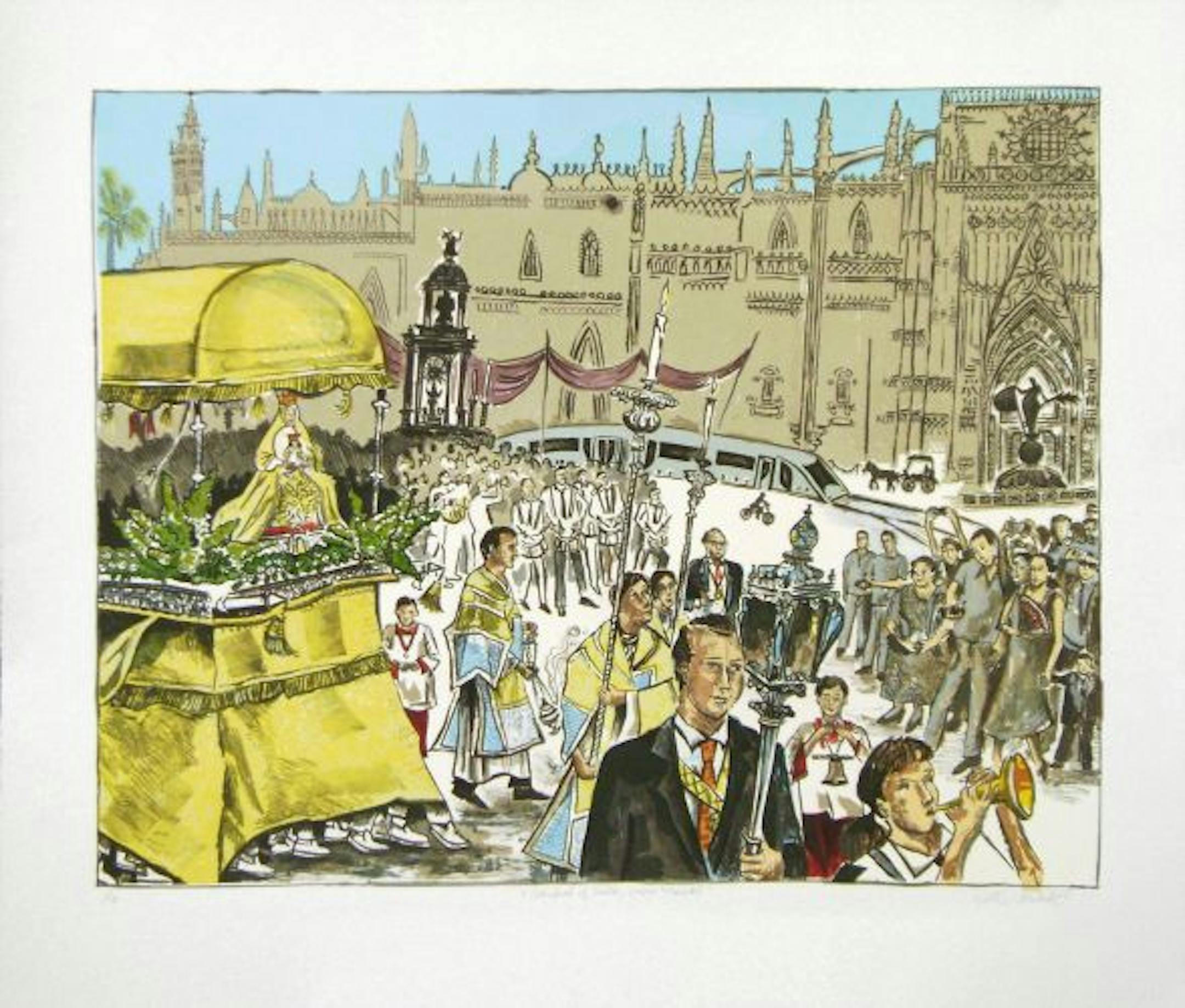 Justin Terlecki's "Cathedral of Seville, Corpus Christi."