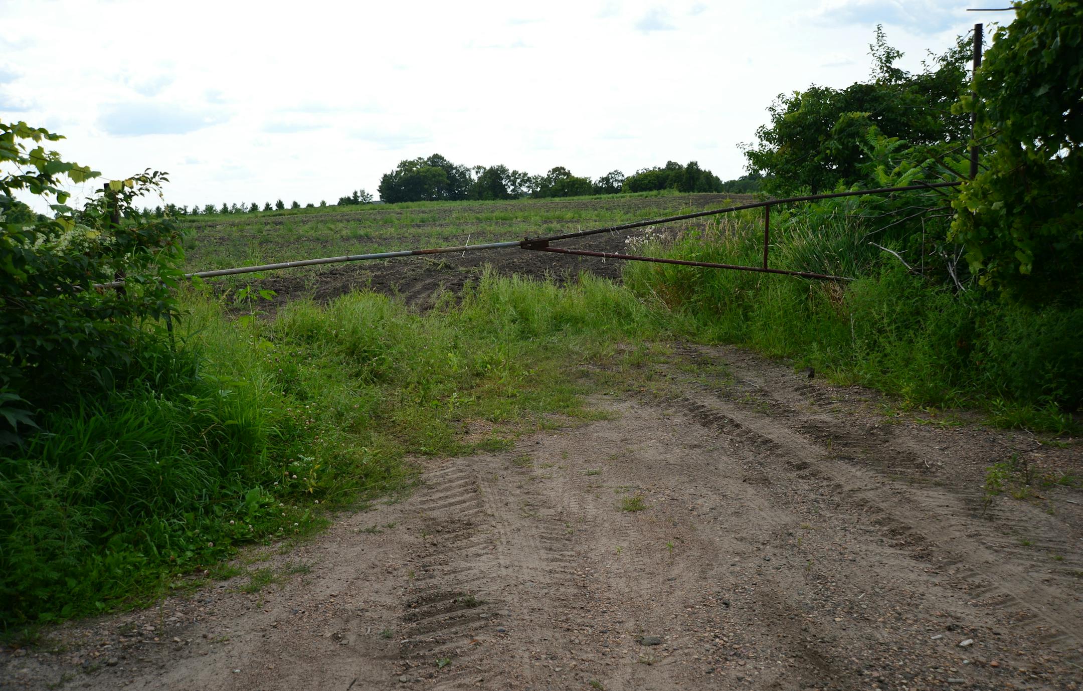 This is a view of land located at the end of Deer Hill Road in Medina. It's a mixture of plowed, unplanted fields and prairie grasses. A developer filed a civil suit last month in state and federal court, alleging that the city of Medina "made every effort to be antagonistic and difficult" in trying to delay and ultimately deny an application to develop a 170-acre parcel of land adjacent to Baker Park. ] Richard.Sennott@startribune.com Richard Sennott/Star Tribune Medina, Minnesota Wednesday 8/1