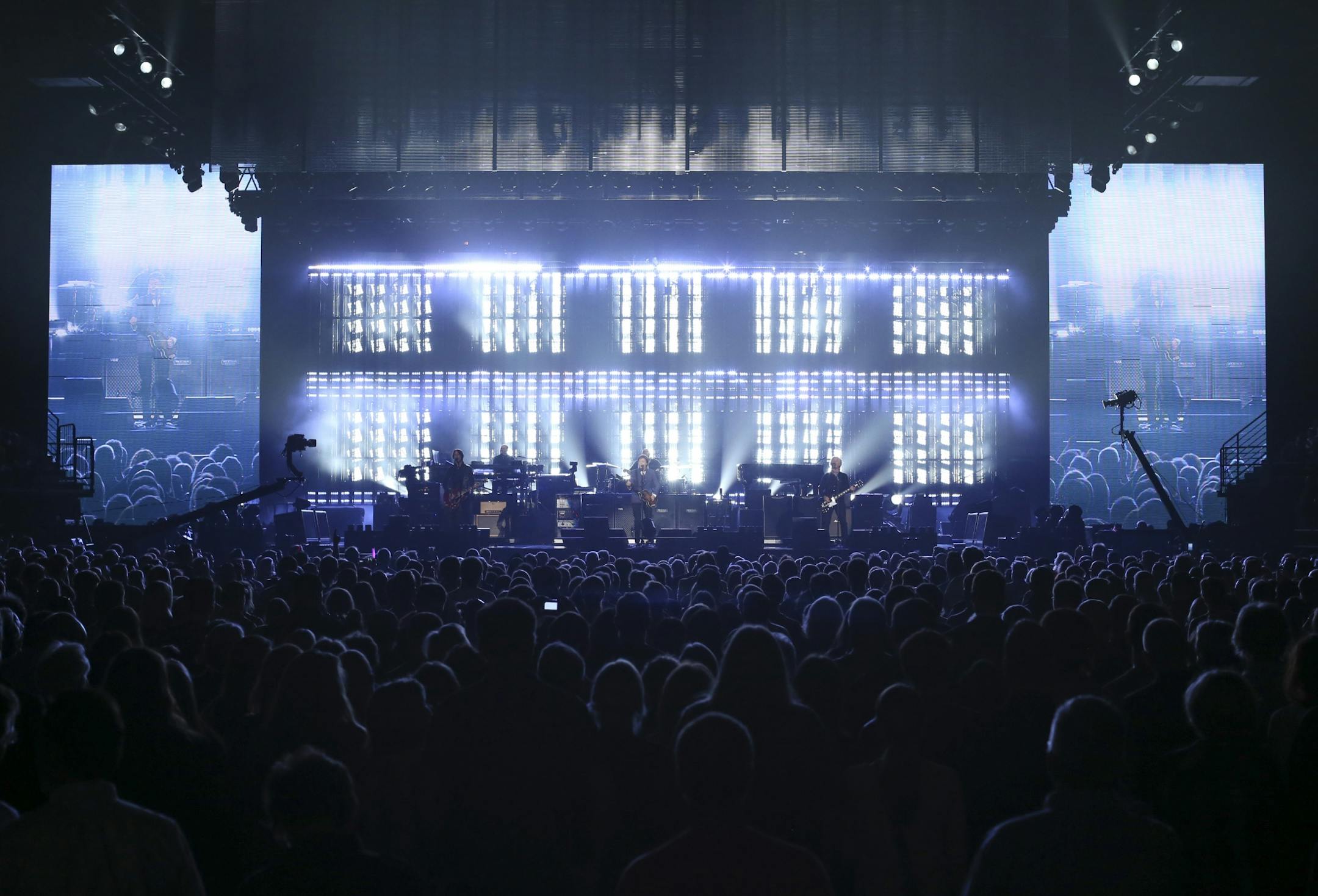 Paul McCartney performing "Save Us," the second song in in his set Wednesday night.