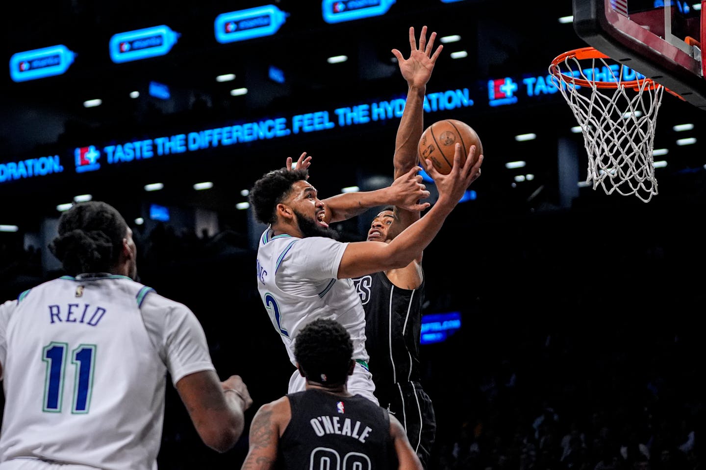 Timberwolves survive sloppy fourth quarter to defeat Nets as