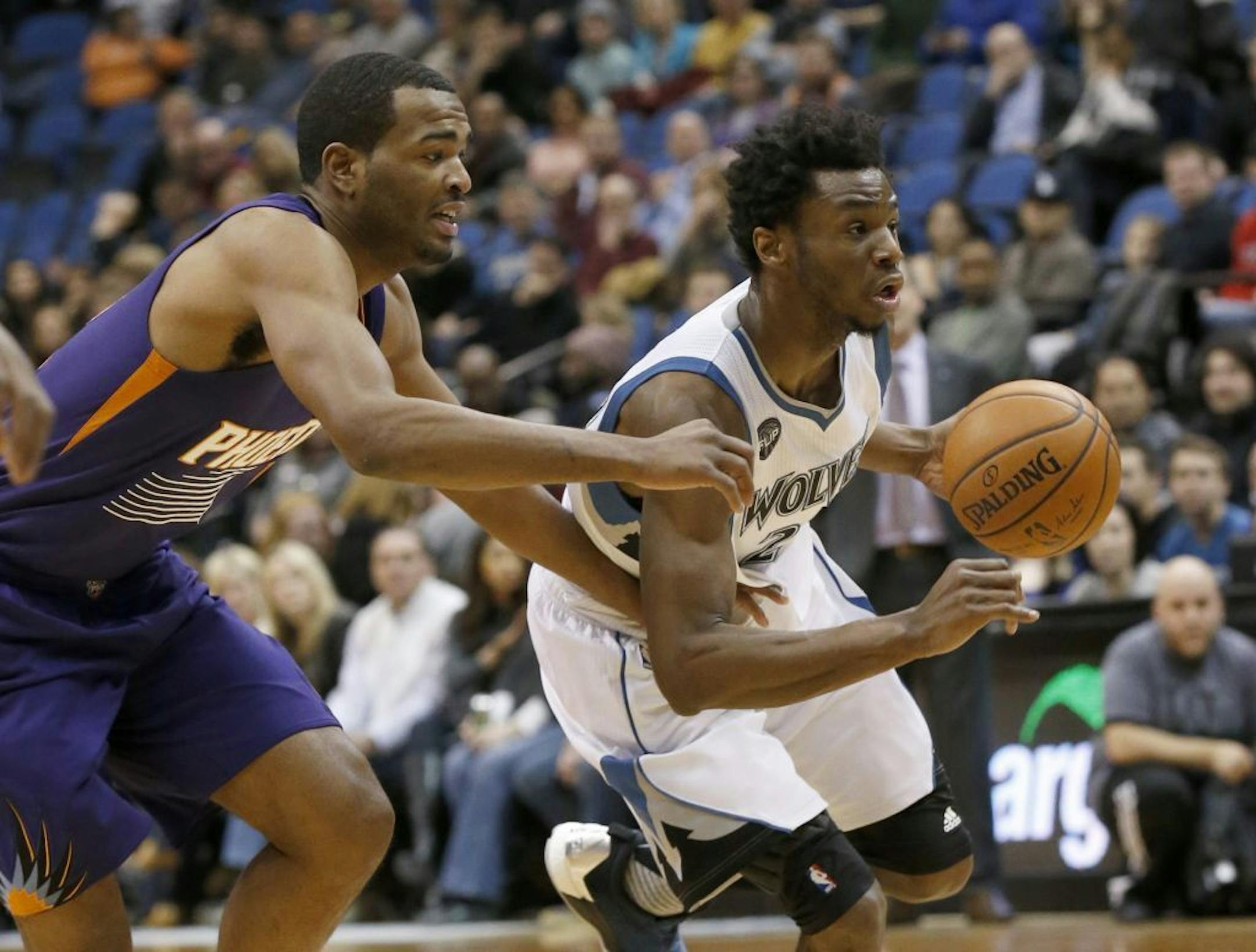 Wolves guard/forward Andrew Wiggins has been the team's leading scorer the past six games, averaging 24.8 points and shooting 50.9 percent in that span.