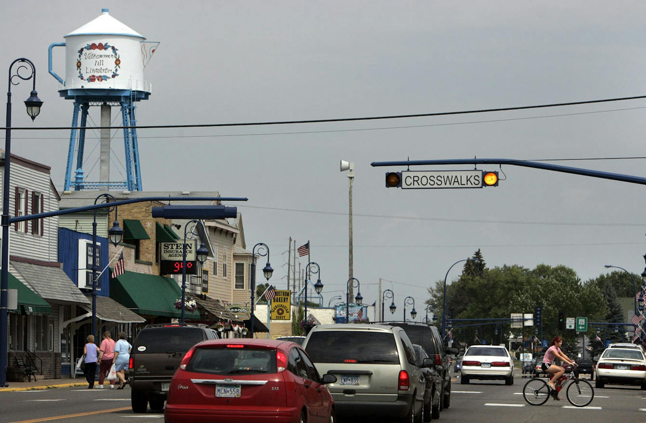 ELIZABETH FLORES Ô eflores@startribune.com
Lindstrom, MN - July 25, 2006 - On Saturday, July 22, 2006, small town Lindstrom, MN, experienced it's first homicide in a 112-year history. Martin Carlson, 25, was shot in the head allegedly by 46-year-old Craig Fleming. Lindstrom's population stands at 3,000.