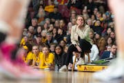 The Gophers are 14-6 (including 4-5 in the Big Ten) with coach Dawn Plitzuweit in her first season.