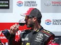 Martin Truex Jr. drank wine after winning a NASCAR Sprint Cup Series race Sunday in Sonoma, Calif.