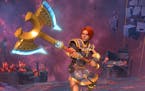 Players can find new weapons to use in Immortals Fenyx Rising. 