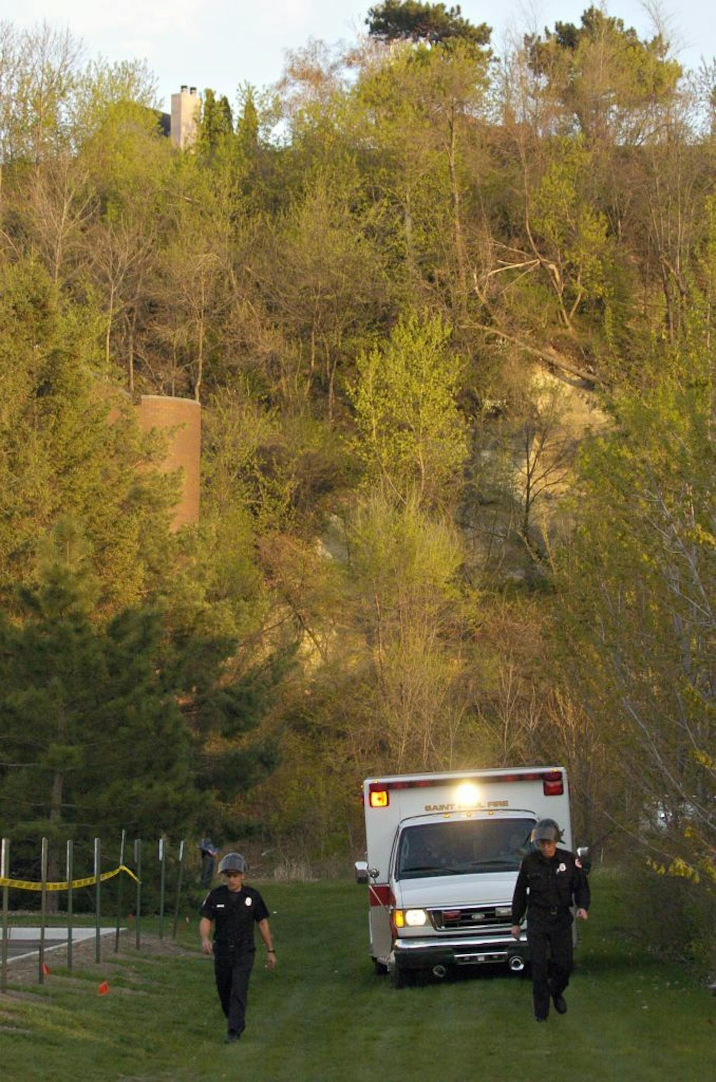 The St. Paul cave complex has claimed the lives of a handful of people since the early 1990s and led to countless rescue operations by the fire department, including this one in April 2004.