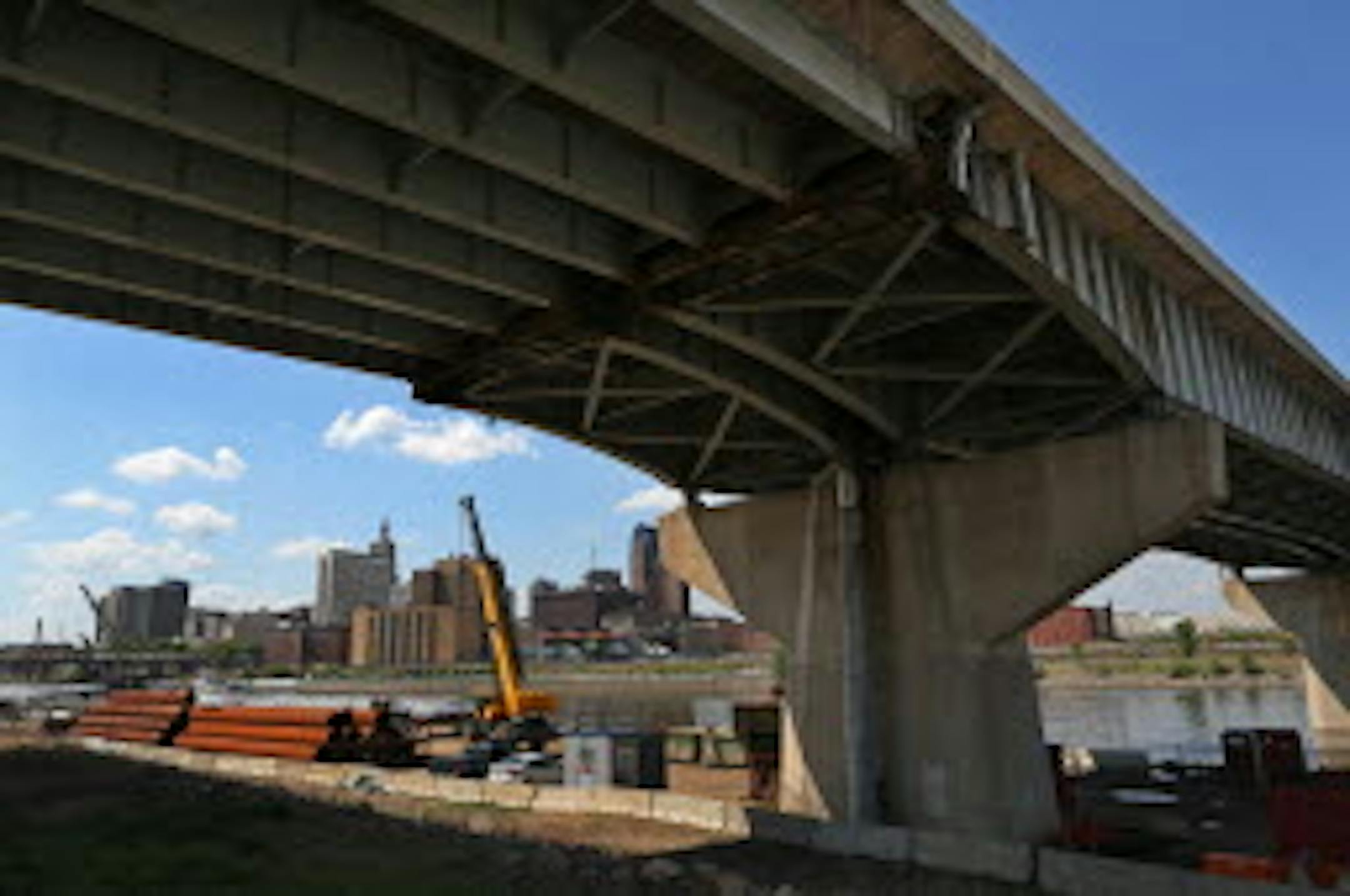 The Lafayette Bridge in St. Paul.