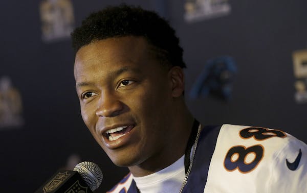 Broncos receiver Demaryius Thomas saw his mother jailed for drug charges when he was 12. Sixteen years later, his mother is a free woman able to atten