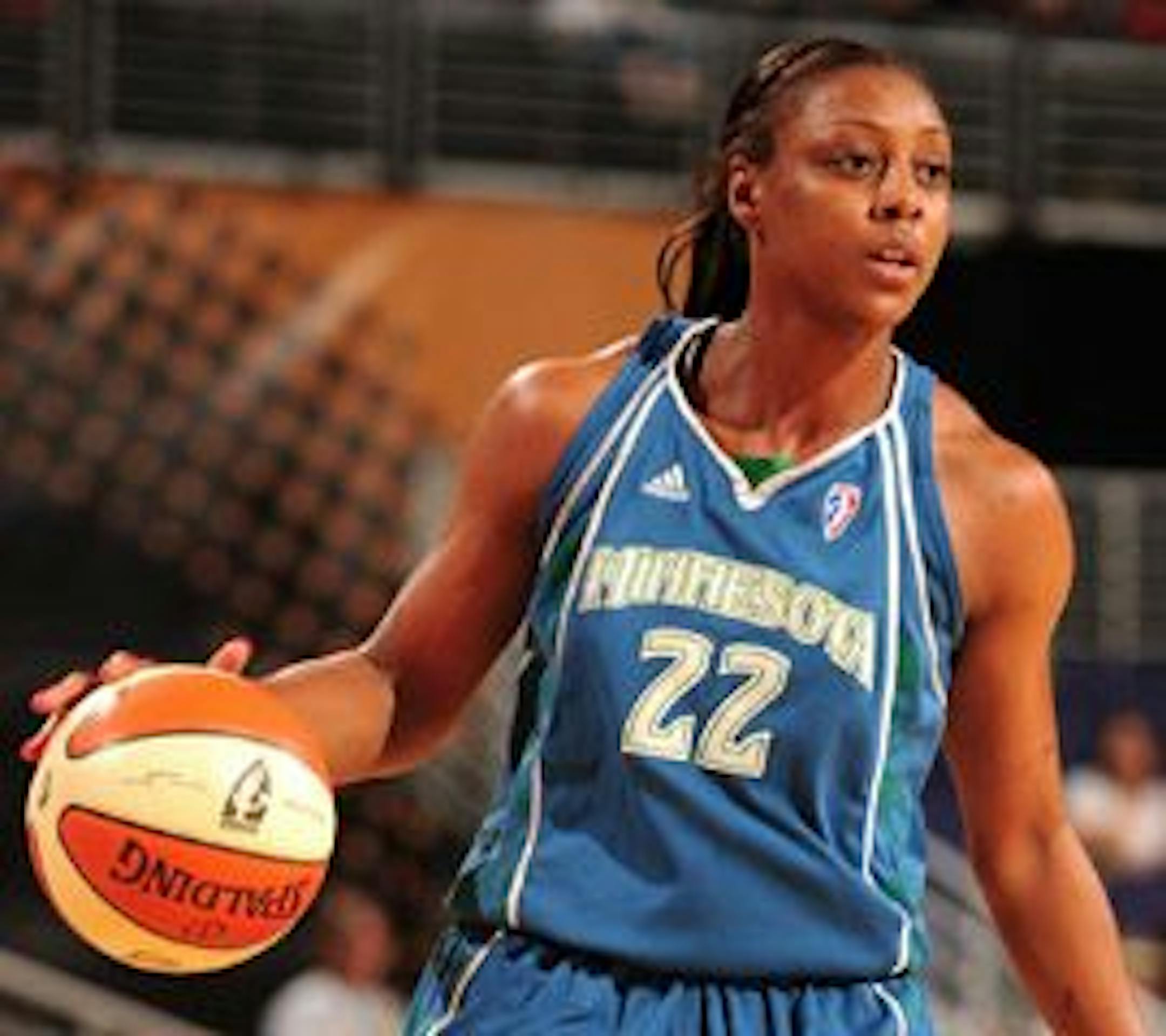 Lynx guard-forward Monica Wright was named to the WNBA's all-rookie team Tuesday.