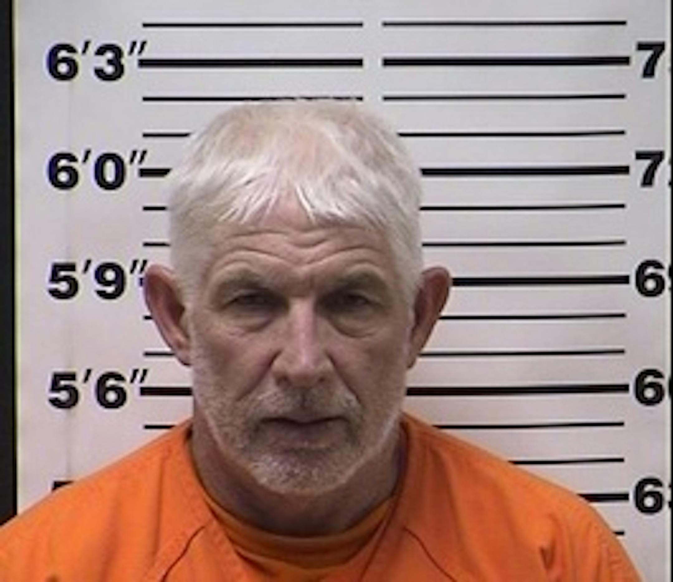 The booking mug for Kevin Rust from the Barron County Sheriff's Department.