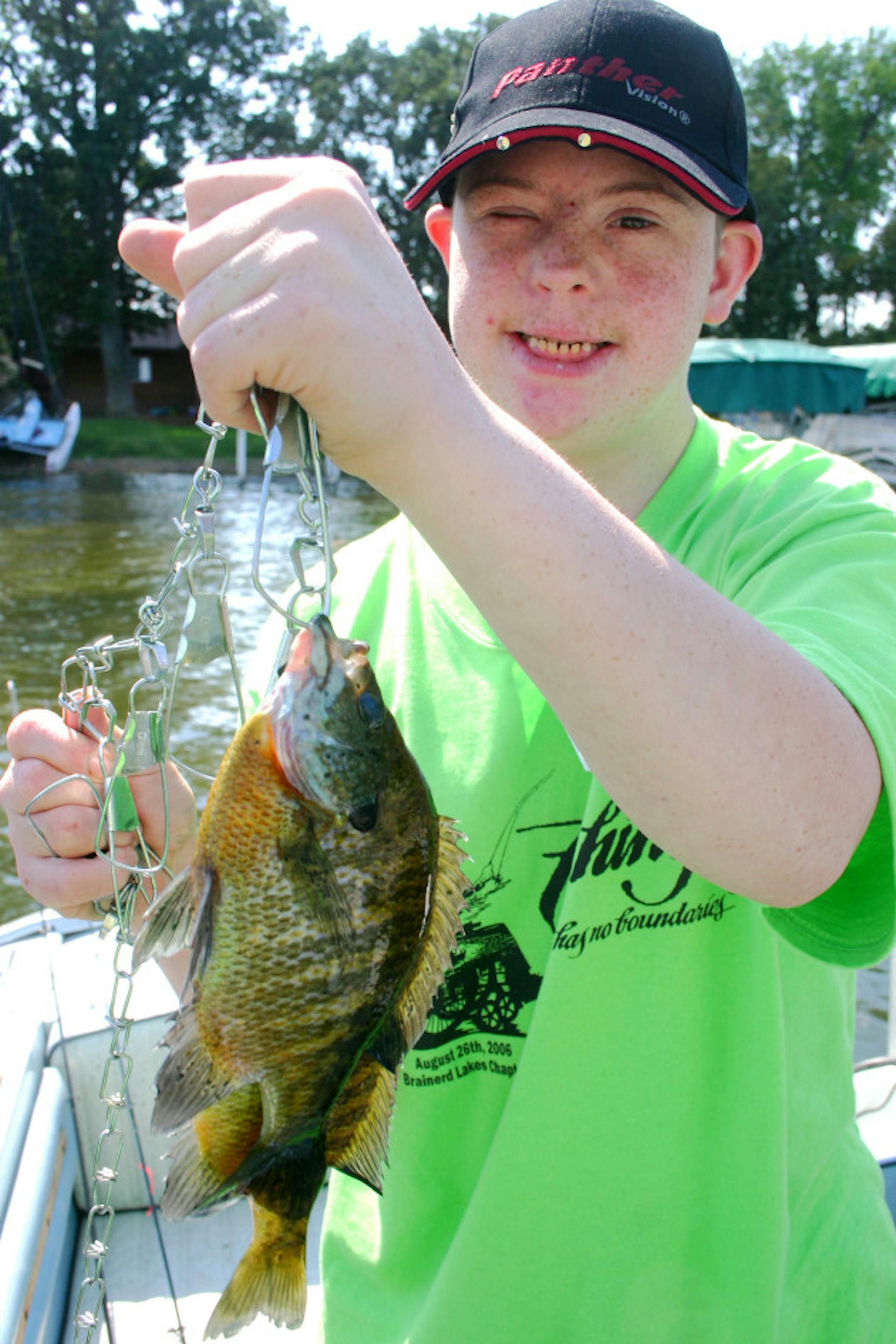 Every fish is a trophy when the fishing is meant to bring smiles to everybody's faces