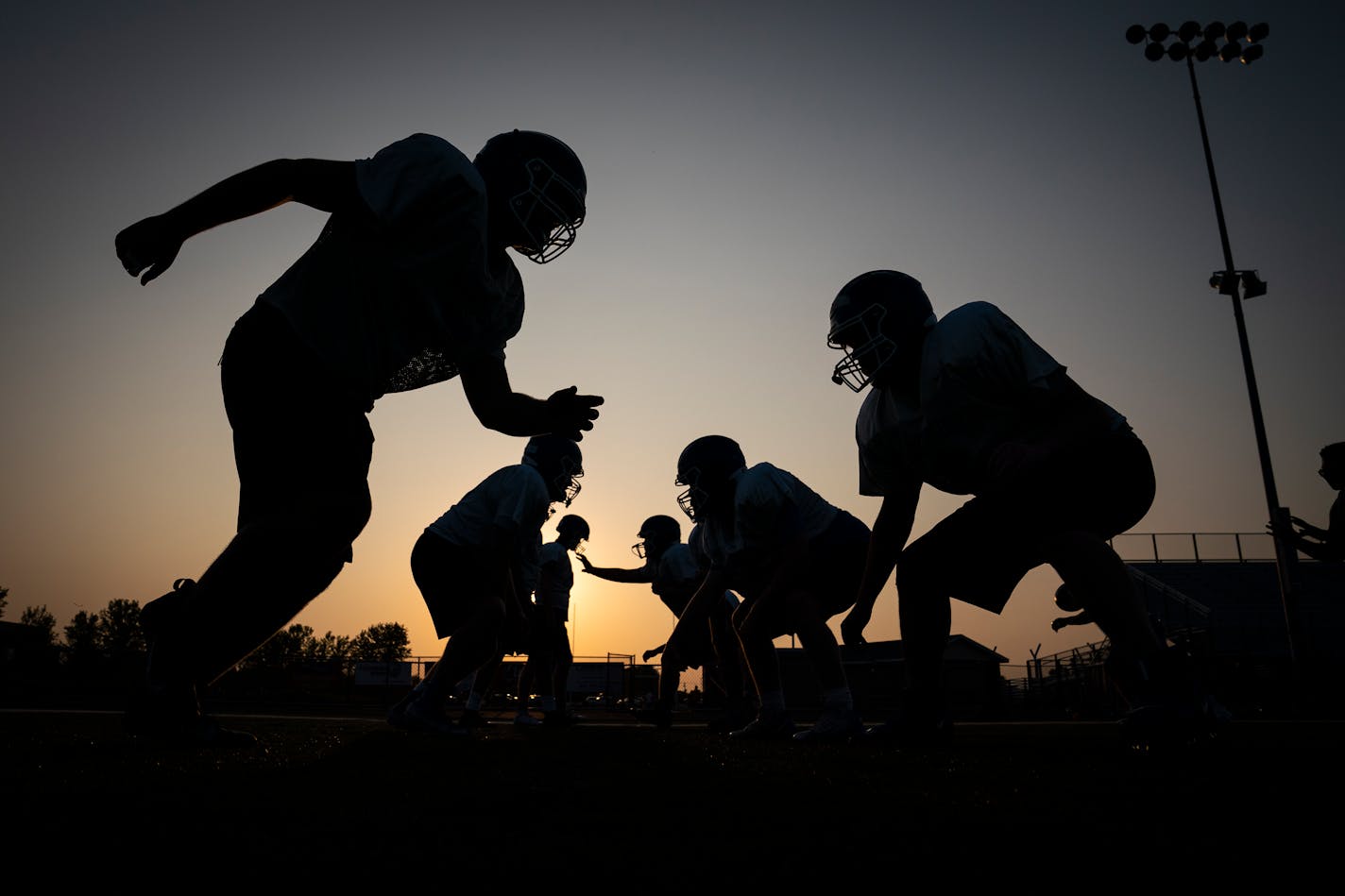 The 2020 high school football season is finally underway, but Friday's game between Lakeville North and Rosemount was called off.