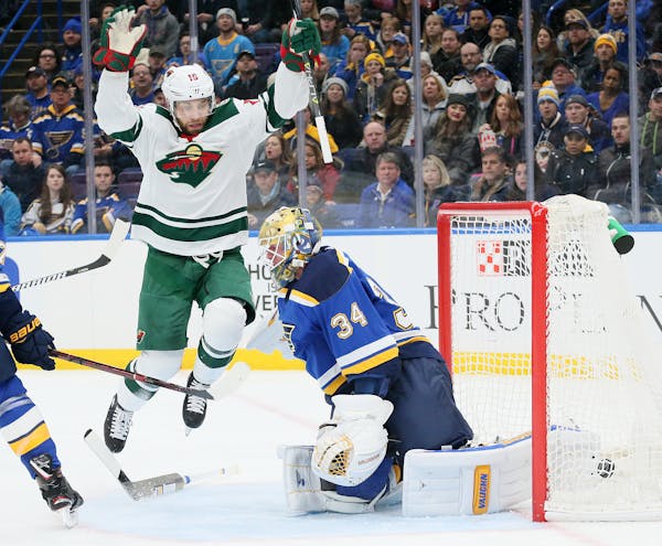 Jason Zucker and the Wild took a big fall to start the season before Eric Staal went on a scoring tear, Zach Parise returned from a back injury to sco
