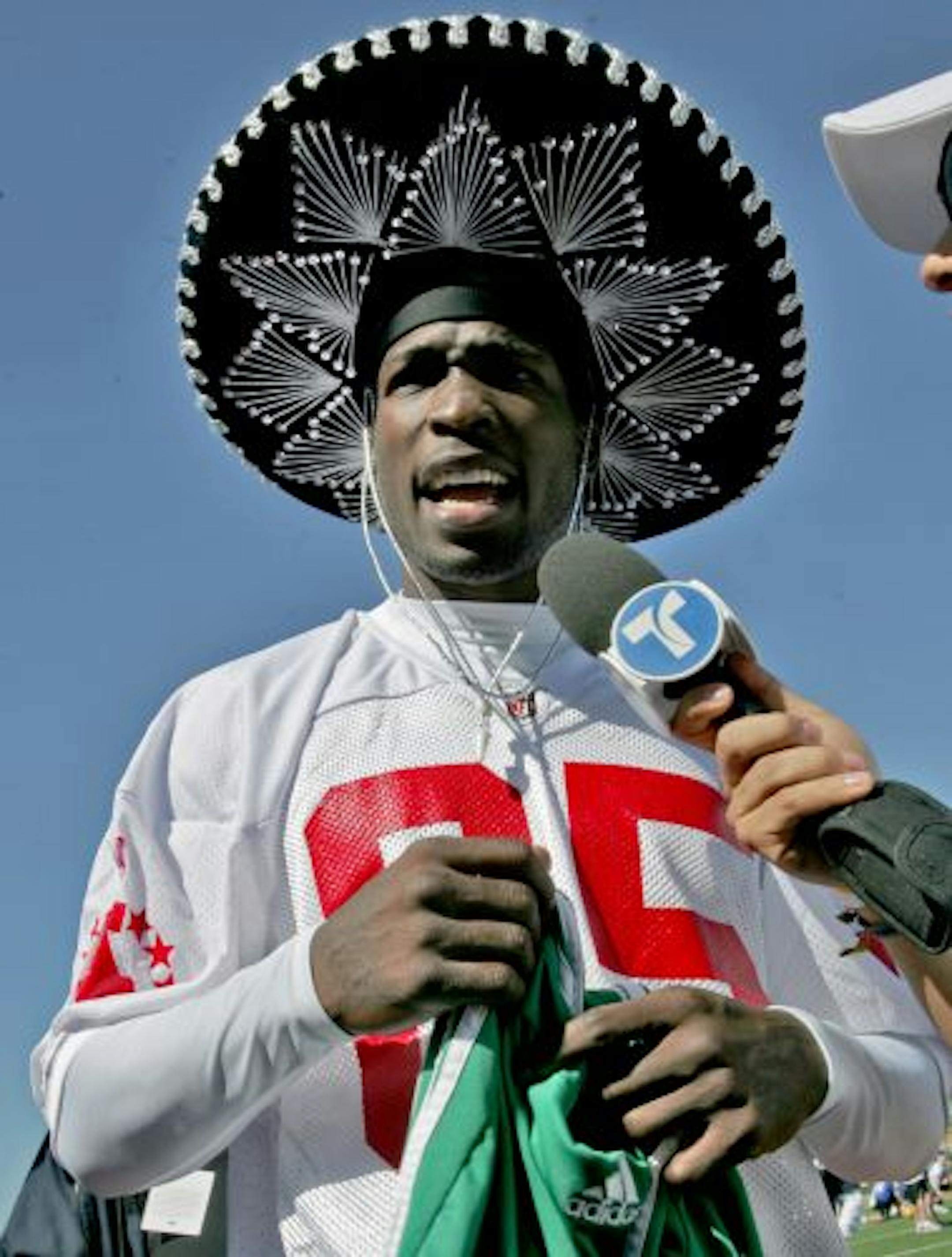 Bengals receiver Chad Ochocinco -- or perhaps Johnson again soon -- can't get enough media exposure.