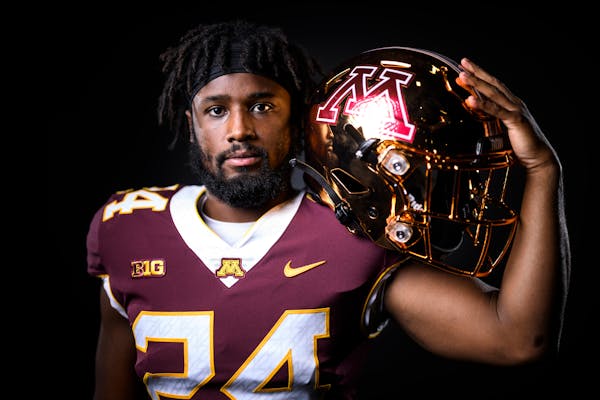Gophers running back Mohamed Ibrahim has climbed the program’s record book this season.