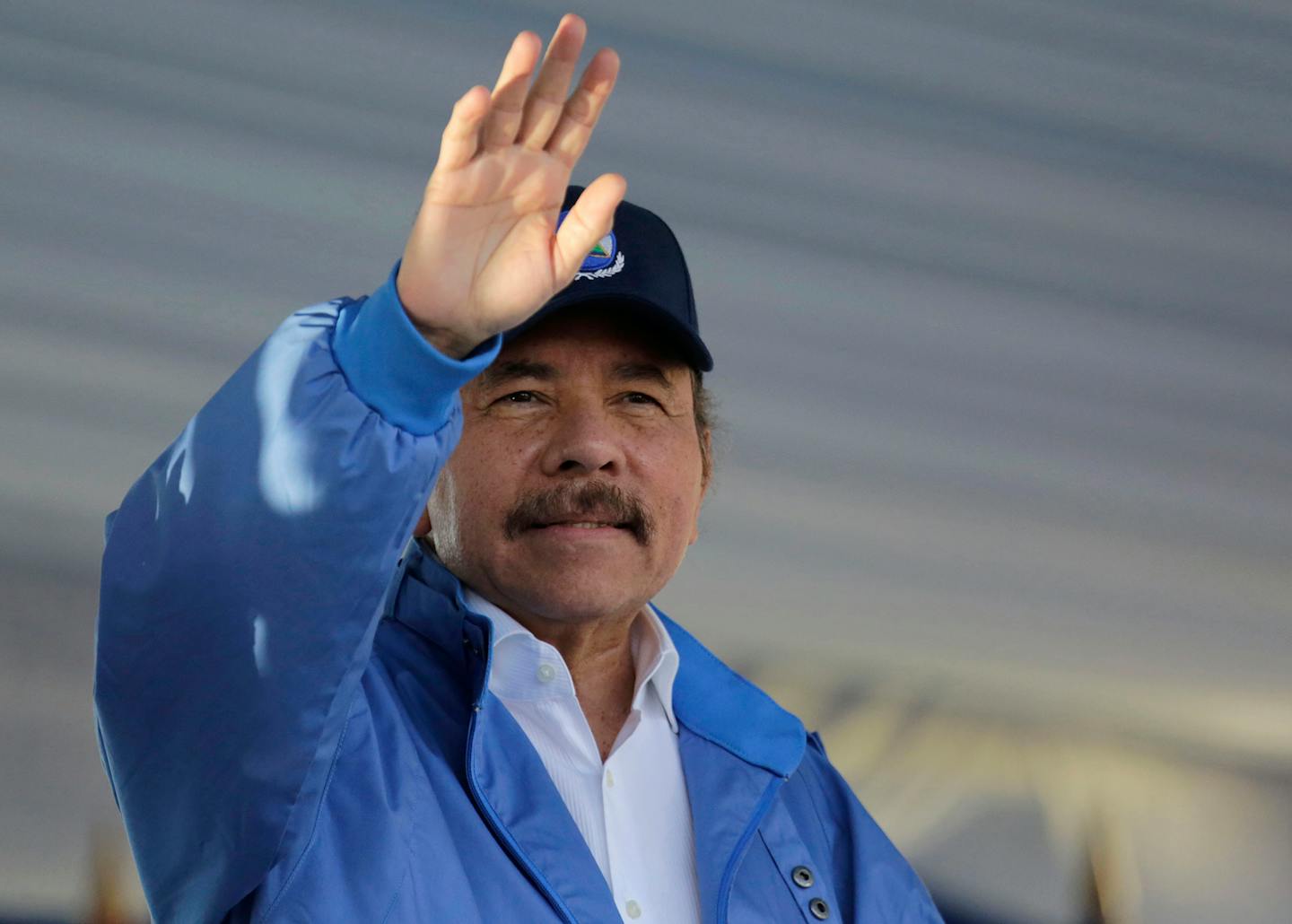 In this file photo, Nicaraguan President Daniel Ortega waves to supporters during a rally marking the 40th anniversary of the National Palace's takeover by the Sandinista guerrillas prior to the triumph of the revolution, in Managua on Aug. 22, 2018. (Inti Ocon/AFP/Getty Images/TNS) ORG XMIT: 24828089W