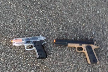 St. Louis Park police provided this photo of a toy gun wielded Friday night by teens they encountered.