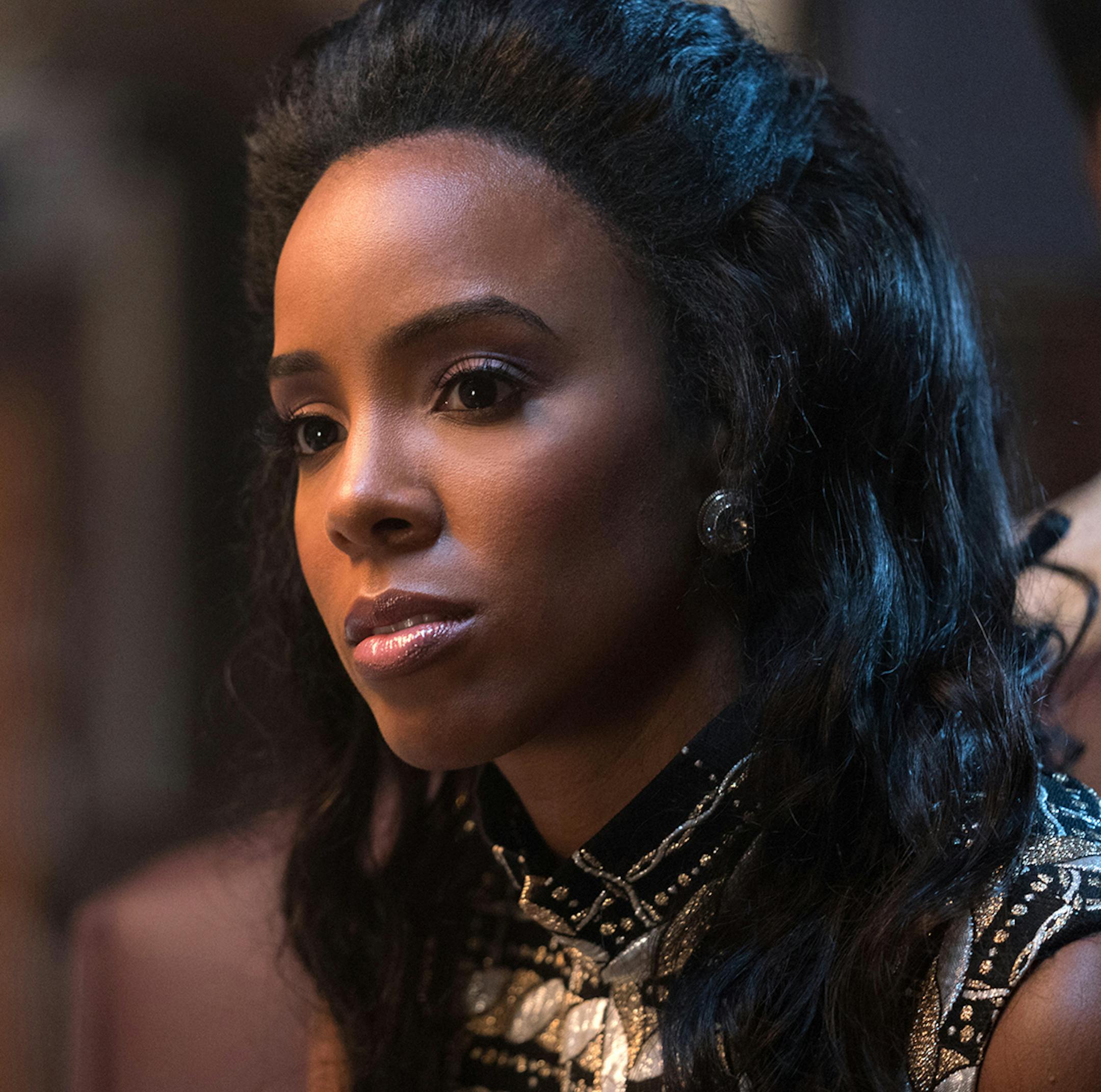 Still of Kelly Rowland as Gladys Knight from BET's "American Soul" episode 102. (Photo: Daniel McFadden/BET)