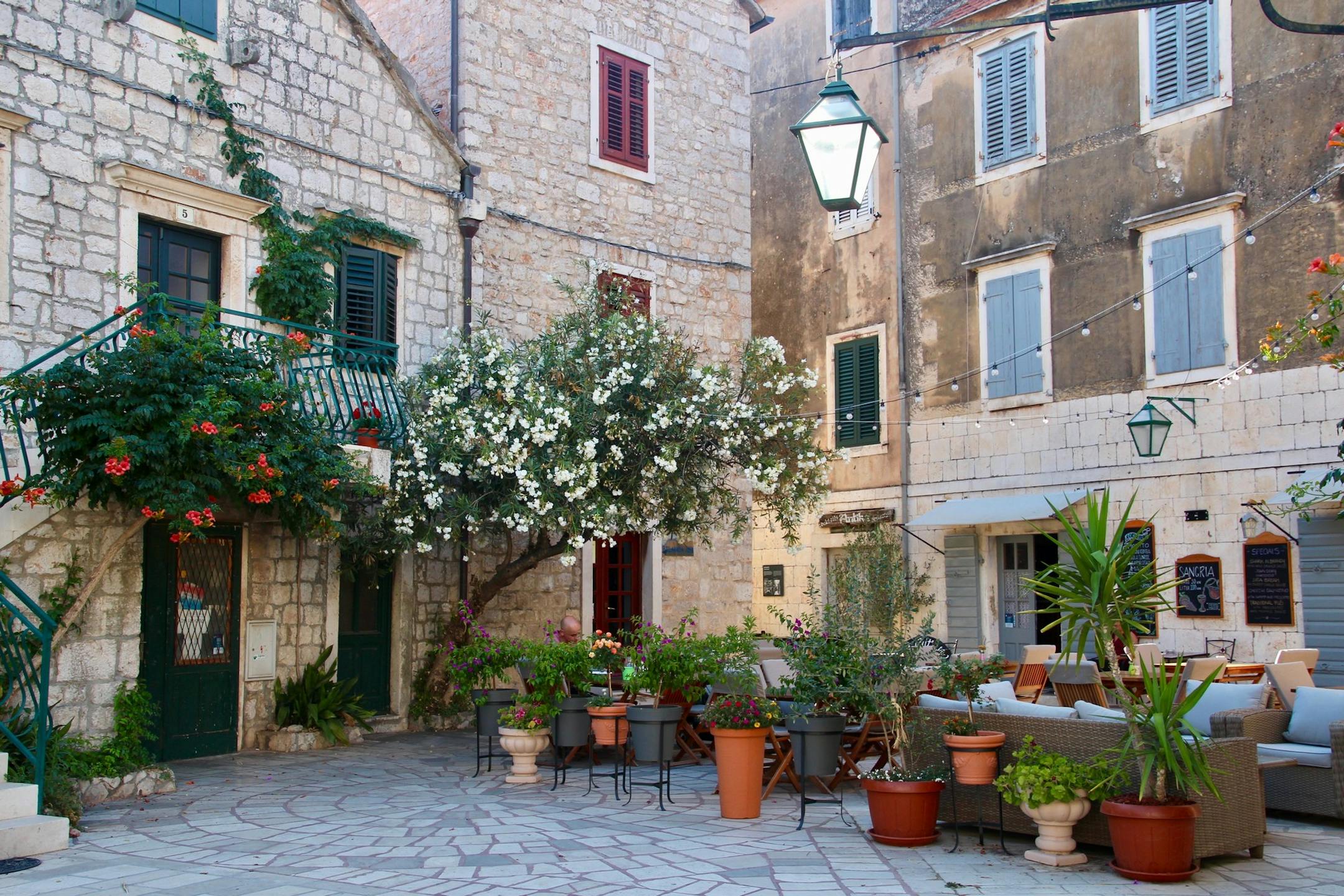 Stari Grad, Hvar. Croatia has become a hot European destination. One way to avoid the crowds is to tour by private boat. Photo by Elizabeth Foy Larsen, Special to the Star Tribune