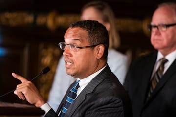 Minnesota Attorney General Keith Ellison shown in 2019.